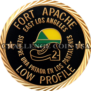 East LA fort apache coin