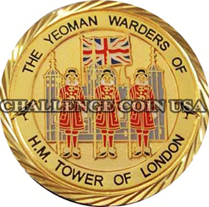 H.M.Tower of London coin