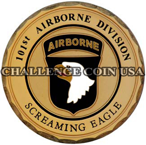 101st airborne challneg coin