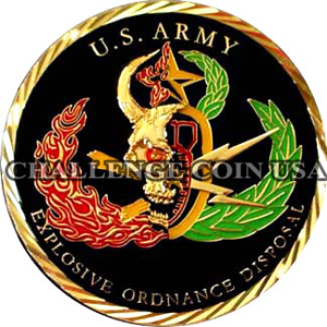 U.S.Army EOD Coin