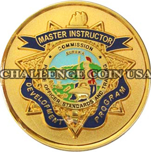 Master instructor challenge coin
