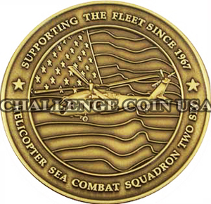 sea combat squadron coin