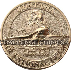 ChallengeCoinUSA Montana Air National Guard Challenge Coin