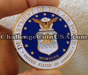 Department Of The Air Force Challenge Coin