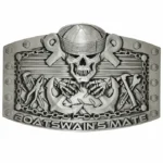 Boatswain's Mate Buckle (Military, Antiquer Silver)