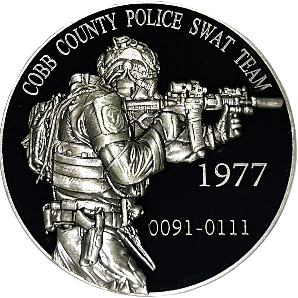 ChallengeCoinUSA Cobb County SWAT Team